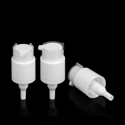 Nozzel 0.5CC 1CCのクリップが付いているクリーム色のローション ポンプ ディスペンサーの処置ポンプ
