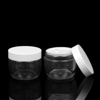 重い壁30ml 50mlはプラスチック スキン ケアの空のクリーム色の瓶の包装をかわいがる