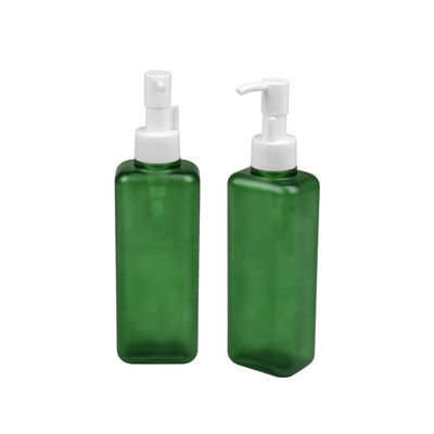 150ml 185ml PETGの化粧品のびんの正方形の形ボディ ローション ポンプびん24/410