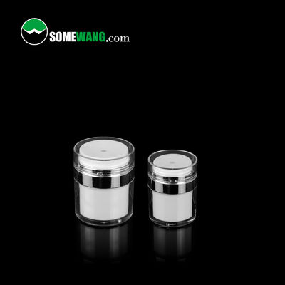 贅沢なパーソナル ケアの化粧品のクリームの容器のスキン ケア アクリルの空気のないポンプ瓶30ml 50ml