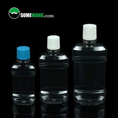 100ml/250ml/500ml化粧品ペットびんによってカスタマイズされるうがい薬のびん