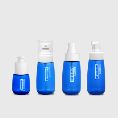 30ml 60ml 80ml 100ml空のプラスチックPETG化粧品の包装セットPETGのシャワーのゲルのびん