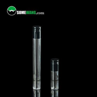 30ml/70ml/235ml PETG注文の小さいシリンダーびんはねじ帽子によって置く
