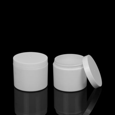 100ml 50ml 500ml PPは手の毛のスキン ケアのための瓶のスキン ケアの倍の壁のドームの瓶をクリーム状にする