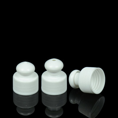 20/410番の24/410番のプッシュ プル プラスチック フリップ上のふたのプラスチック ノズルの帽子のマットの噴霧