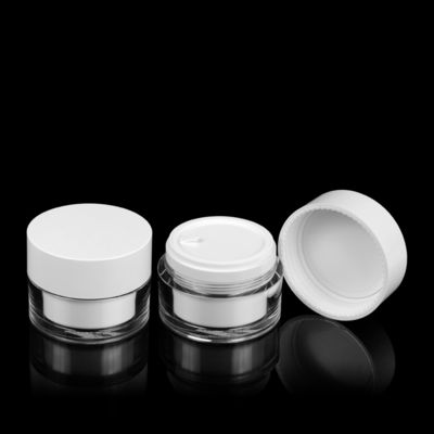 50ml 100ml贅沢なPETGのクリームの容器の取り替え可能な詰め替え式の表面クリームの化粧品の瓶
