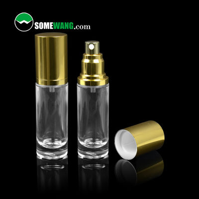 30ml 60mlの精油の容器は化粧品のこはく色の曇らされた点滴器のびんをかわいがる
