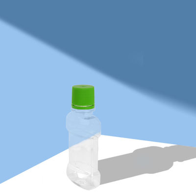100ml Somewangのプラスチック帽子44.5cmが付いている白いうがい薬のびん142MM