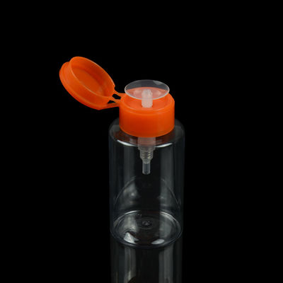 3.3oz 100mlペット ポーランドの除去剤ポンプを搭載する化粧品のびんのマニキュアの除去剤のびん