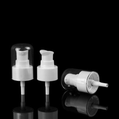 0.2CC単一の壁のプラスチック ローションのローションの石鹸ディスペンサーはOvercap PPとして24/410をポンプでくむ