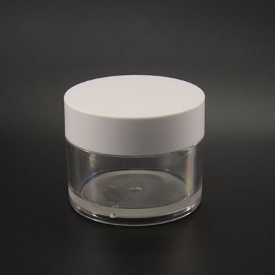 クリーム色のスキン ケアの包装のための59MM 100ml PETGのクリーム色の瓶