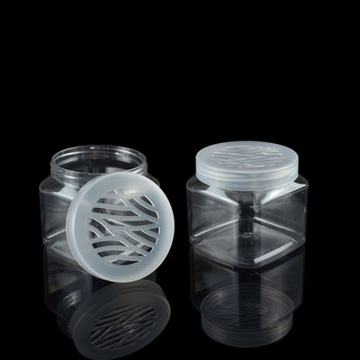 電気めっき100ml 500mlペット瓶包装ペット正方形は防臭剤の空の容器を震動させる