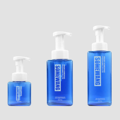 280ml 480ml 650ml PETGの化粧品のびんの正方形PETGの泡の石鹸のびん