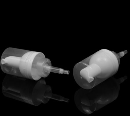 42mm 43mm PPのプラスチック泡の石鹸ポンプ顔の洗剤のための白い泡立つ石鹸ディスペンサー