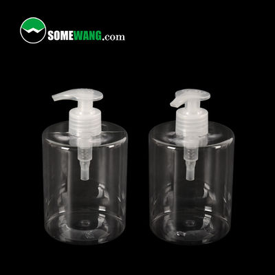24/410本のペット平らな肩のびんの化粧品のローションのびん200ml