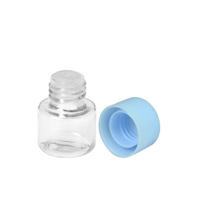 良質の化粧品の包装10ML&amp;50MLは丸ビンのトナーの小型ローションのサンプルびんプラスチックPETGを空ける