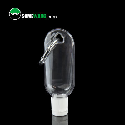 30ml 60ml注文PETG手のSanitizerのゲルのびんはフリップ帽子によって置く