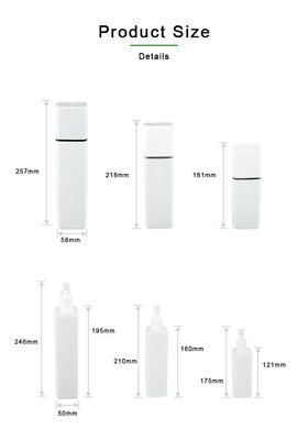 外カバー シャンプーのびんが付いている300ml 400ml 500mlのPEのびん
