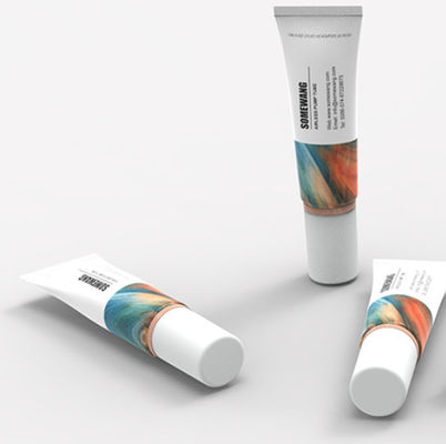 化粧品包装用マッサージアプリケーター付き15ml ABLプラスチックアイクリームチューブ