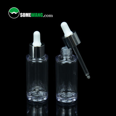 圧搾の管の点滴器が付いている空PETGの点滴器のびん10ml 30ml 40mlの精油のびん