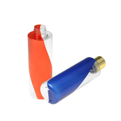二重色空の注文PETGの化粧品のびんのプラスチック ローションのびん200ml