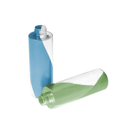 二重色空の注文PETGの化粧品のびんのプラスチック ローションのびん200ml
